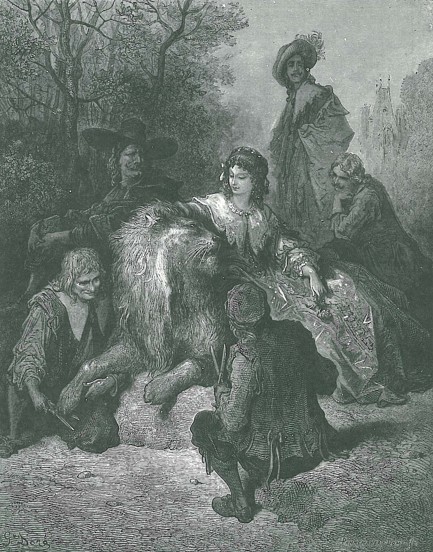 Le Lion Amoureux - Gustave Doré