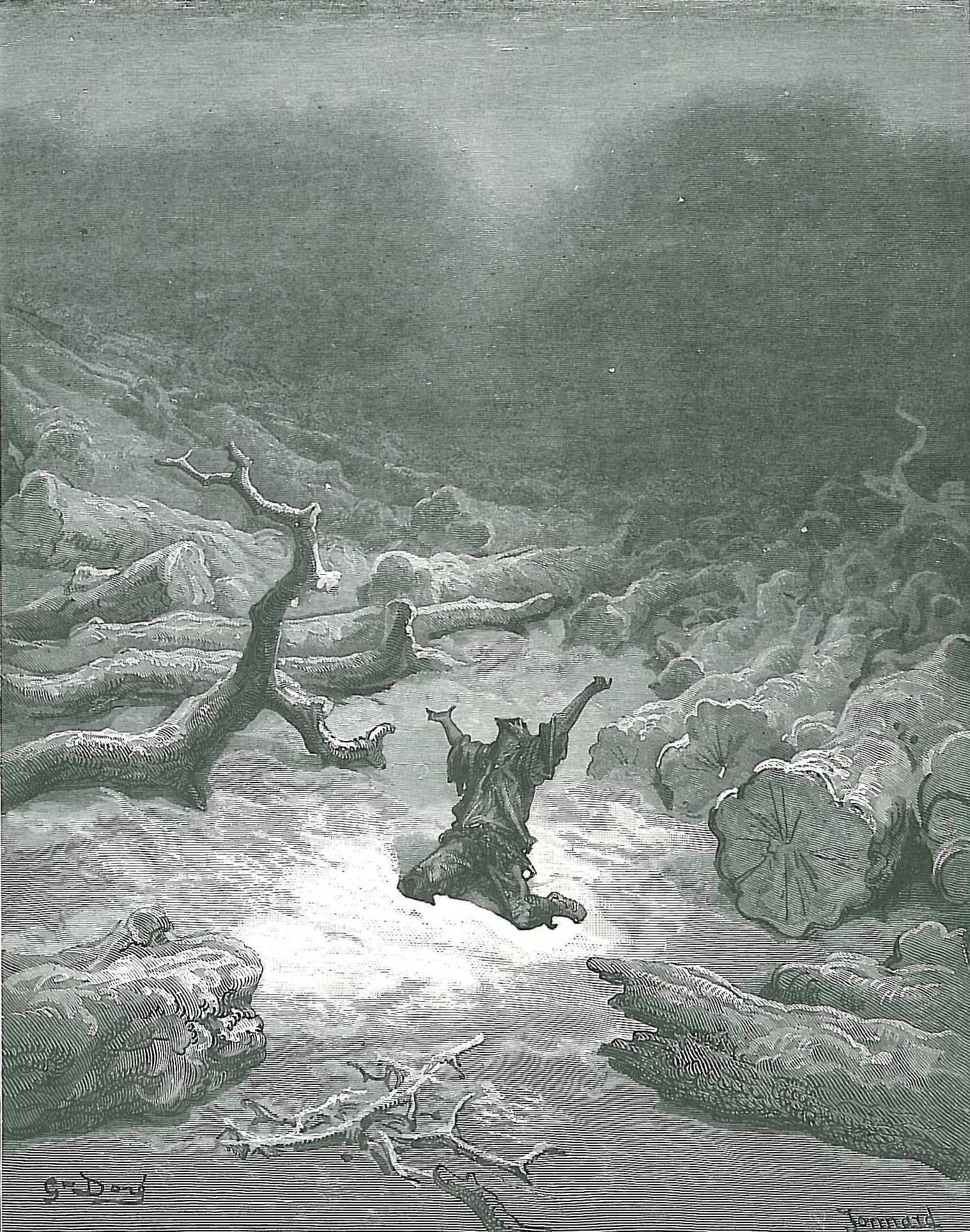 Le_Bucheron_et_Mercure - Gustave Doré
