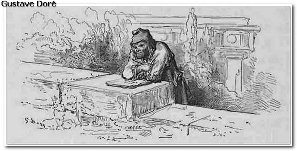 Testament expliqué par Ésope - Gustave Doré