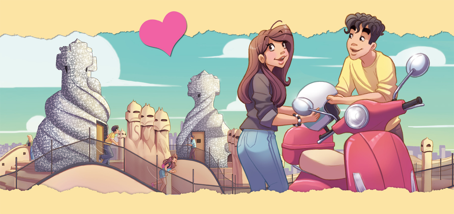 Juliette à Barcelone - Pour les filles