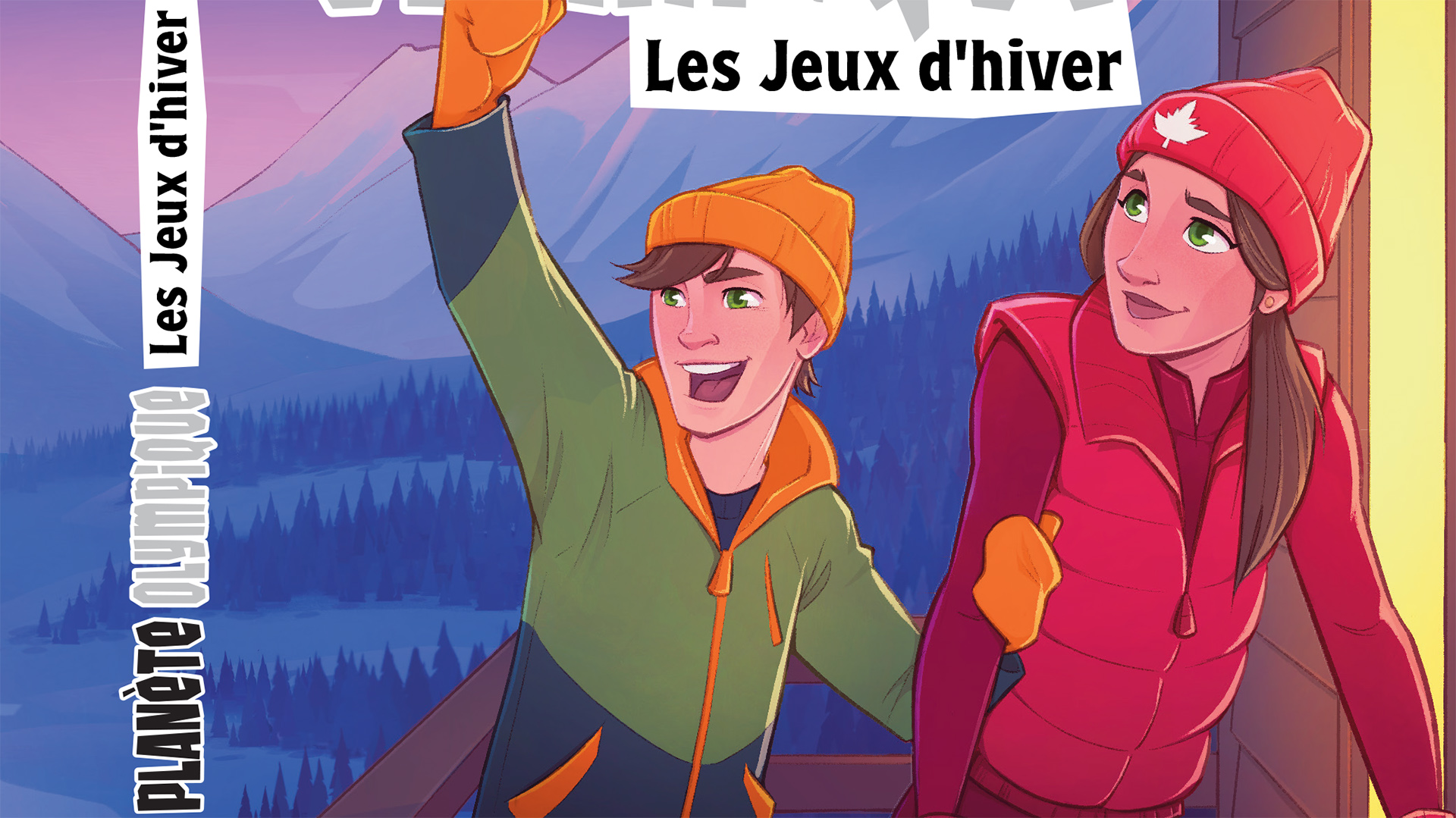 Planète Olympique jeux hiver - Une