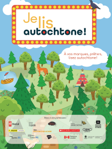 Je lis autochtone - Affiche
